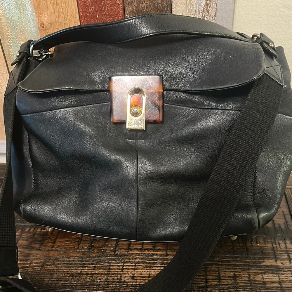 Lanvin Black Leather Bag